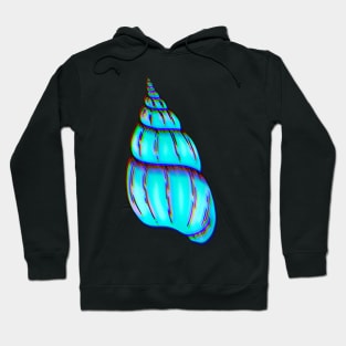 Blue Sea Shell Hoodie